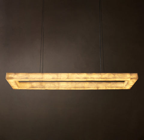Rivage Lueur 54" Rectangular Chandelier by CIRC