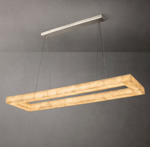 Rivage Lueur 72" Rectangular Chandelier | CIRC