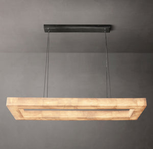 Rivage Lueur 54" Rectangular Chandelier by CIRC