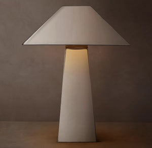 Mycena Obelisk Metal Table Lamp | Luxury Handcrafted Metal Lighting