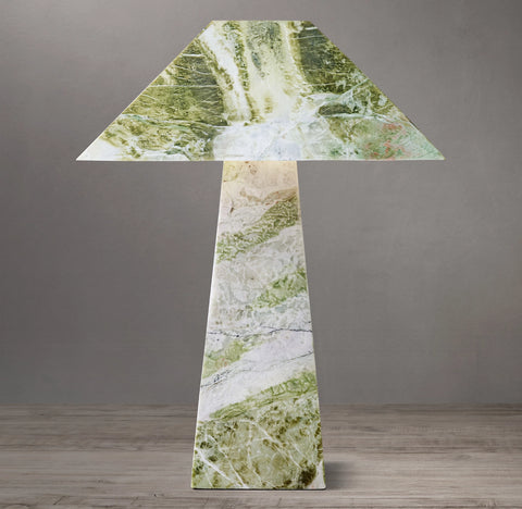 Mycena Obelisk Stone Table Lamp | Luxury Stone Lighting