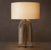 Blom Clear Glass Table Lamp | Artisan Handcrafted Glass Lighting