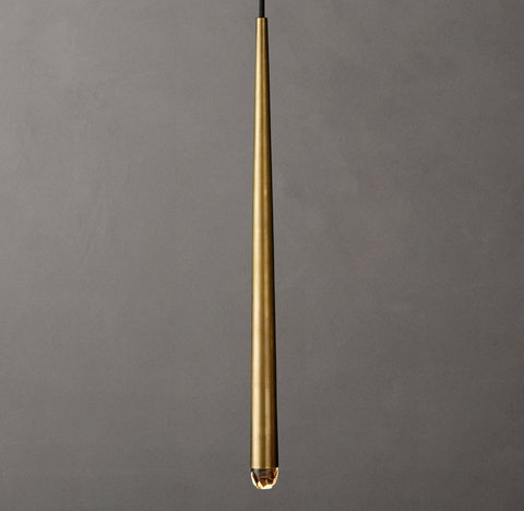 Aquitaine Pendant – Modern Luxury Brass LED Light