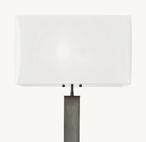 Luce Rectangular Silk Shade Luxurious Lamp Shade for Table & Floor Lamps