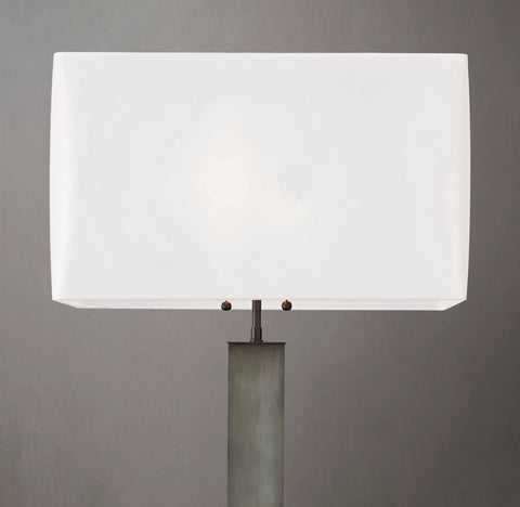 Luce Rectangular Silk Shade Luxurious Lamp Shade for Table & Floor Lamps