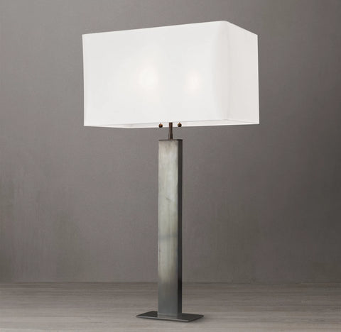 Luce Rectangular Silk Shade Luxurious Lamp Shade for Table & Floor Lamps