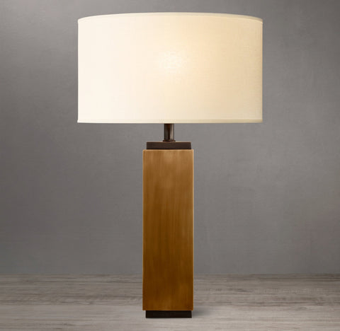 Square Column Table Lamp