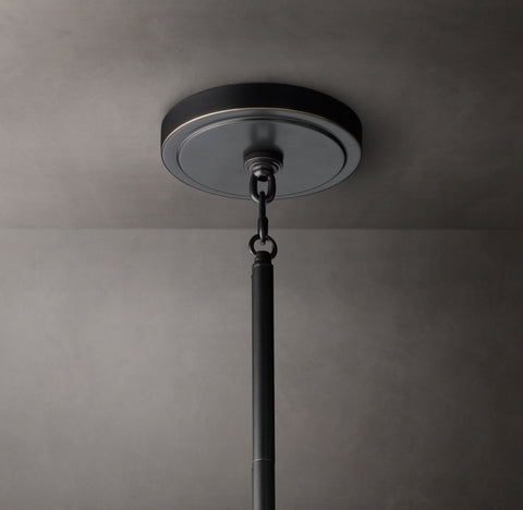 Cicero Drum Pendant – Luxury Linen-Wrapped LED Pendant Light