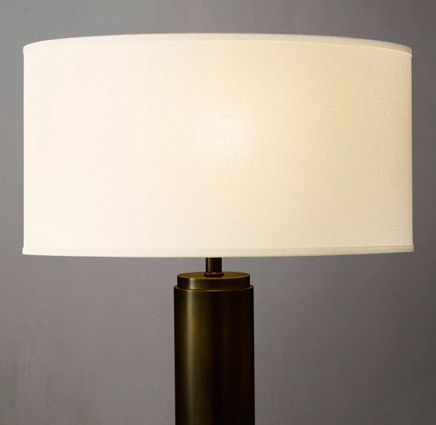 Luce Drum Silk Shade – Premium Drum Lamp Shade for Table & Floor Lamps