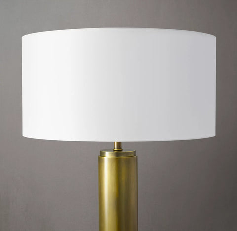 Luce Drum Silk Shade – Premium Drum Lamp Shade for Table & Floor Lamps