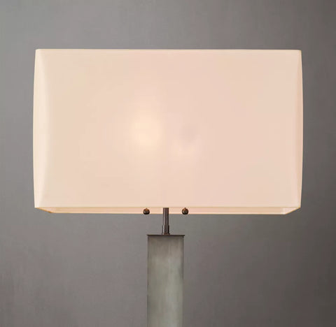 Luce Rectangular Silk Shade Luxurious Lamp Shade for Table & Floor Lamps