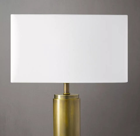 Luce Square Silk Shade  Luxurious Lamp Shade for Table & Floor Lamps