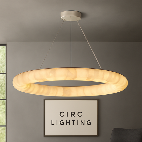 Rivage Lisse Round Chandelier 41"