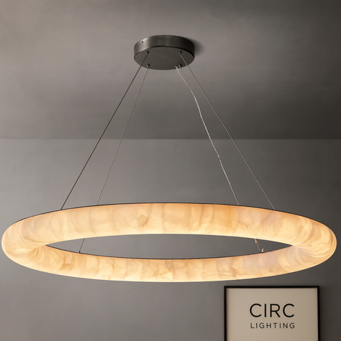 Rivage Lisse Round Chandelier 61"