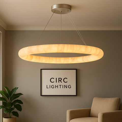 Rivage Lisse Round Chandelier 61"