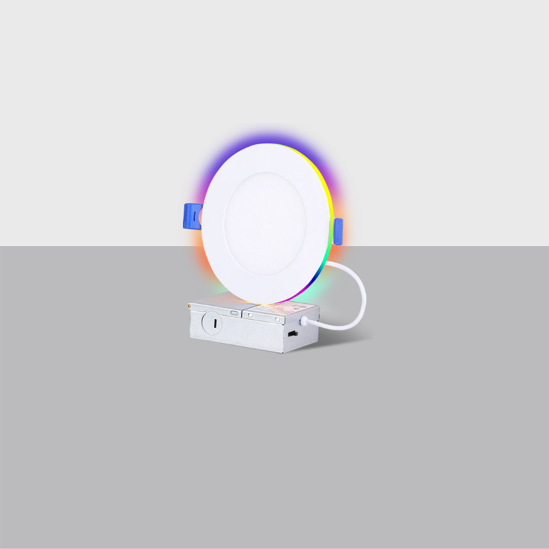 CIRC 4-Inch LED Dual-Light Recessed Downlight 9+3W | Adjustable CCT