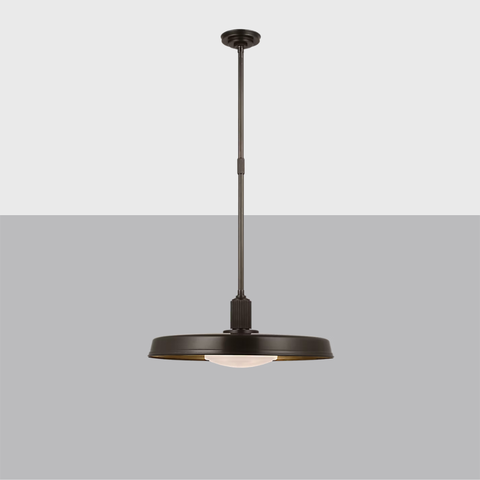 Ruhlmann 24" Factory Pendant Light – Luxury Modern Ceiling Fixture