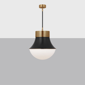 Precision Large Pendant | Modern Perforated Metal Light Fixture