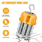 CIRC 125W LED Round Work Light 5000K 100–277V Orange with US Plug
