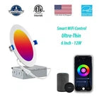 CIRC 4-Inch Smart LED Recessed Downlight 9W | WiFi CCT Control