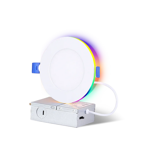 CIRC 4-Inch LED Dual-Light Recessed Downlight 9+3W | Adjustable CCT